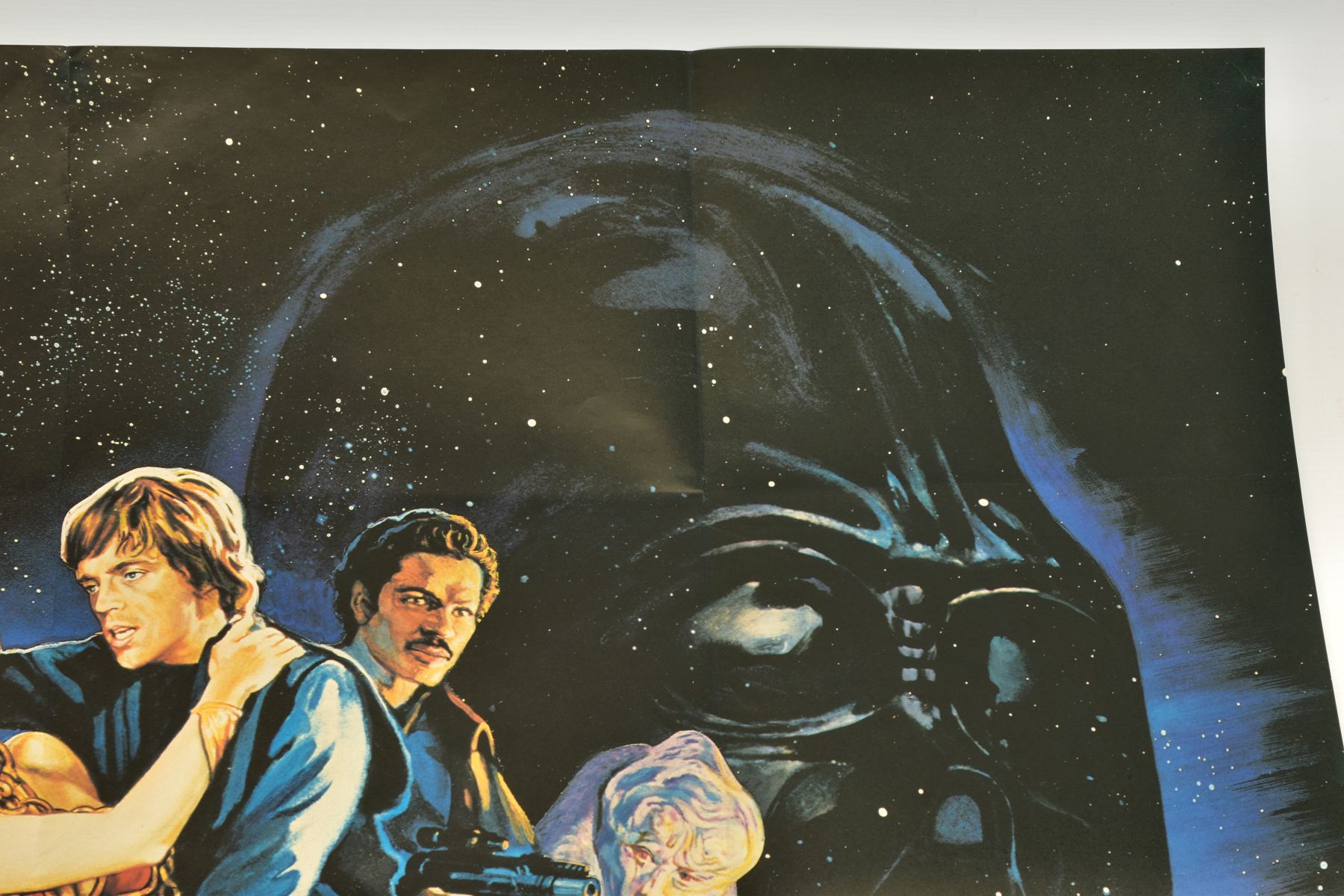 STAR WARS THE RETURN OF THE JEDI 1983, British quad film poster, artwork by printed by Lonsdale & - Image 2 of 10