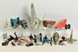 A QUANTITY OF ASSORTED STAR WARS ACTION FLEET AND OTHER SHIP & VEHICLE MODELS, all appear largely