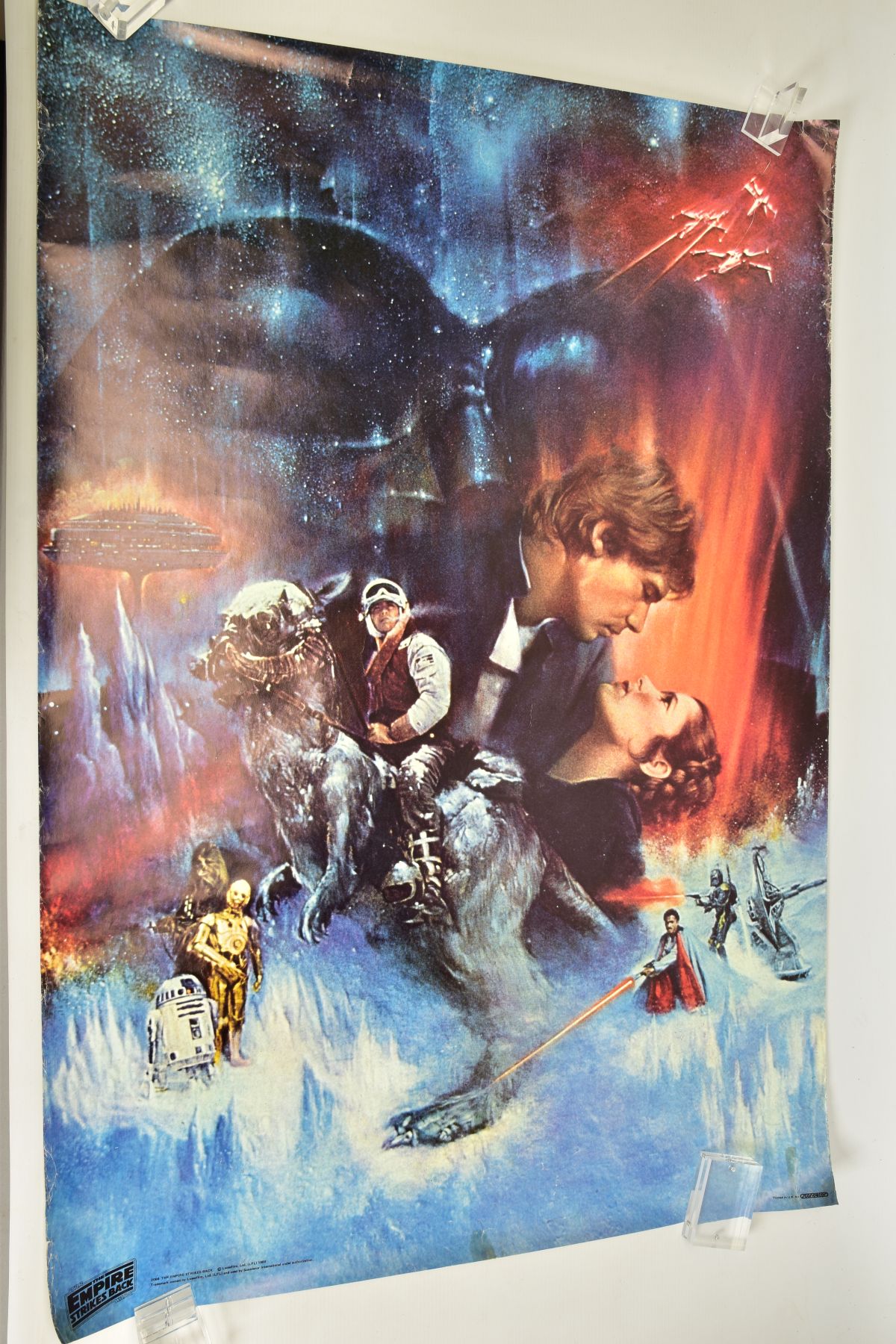 A COLLECTION OF ASSORTED STAR WARS POSTERS AND MEMORABILIA, to include an original roll of 1970's - Image 12 of 12