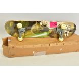 A STAR WARS EPISODE II YODA SPECIAL EDITION SKATEBOARD BY OZBOZZ, deck still with its original (