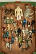 A QUANTITY OF UNBOXED AND ASSORTED VINTAGE STAR WARS ACTION FIGURES, mainly 1980's LFL marked issues