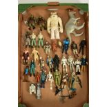 A QUANTITY OF UNBOXED AND ASSORTED VINTAGE STAR WARS ACTION FIGURES, mainly 1980's LFL marked issues