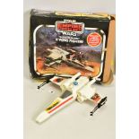 A BOXED PALITOY STAR WARS THE EMPIRE STRIKES BACK 'BATTLE DAMAGED' X-WING FIGHTER, playworn