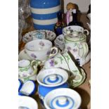 A GROUP OF CERAMICS, twenty four pieces to include TG Green & Co Cornish Ware Spice, Ginger and