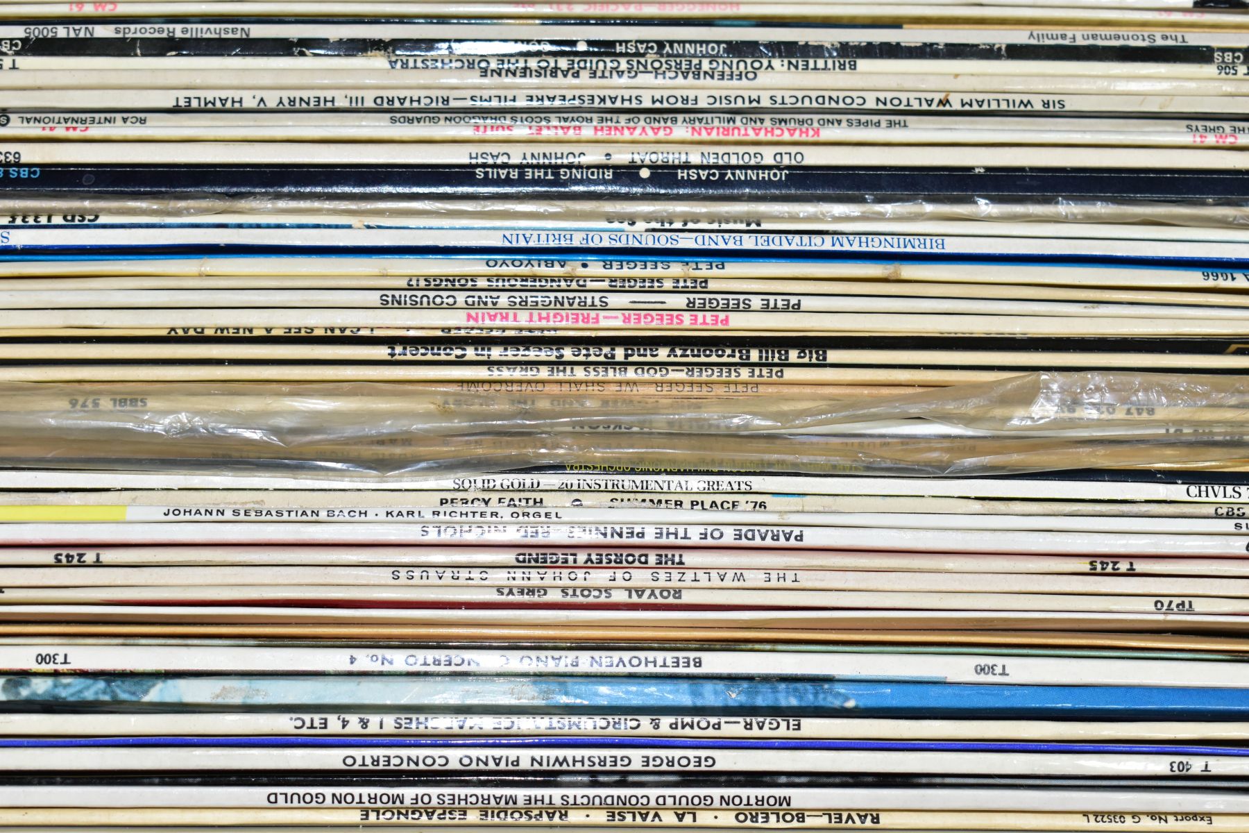 FOUR BOXES OF RECORDS, approximately two hundred and forty vinyl LPs and sets, artists to include - Image 9 of 13