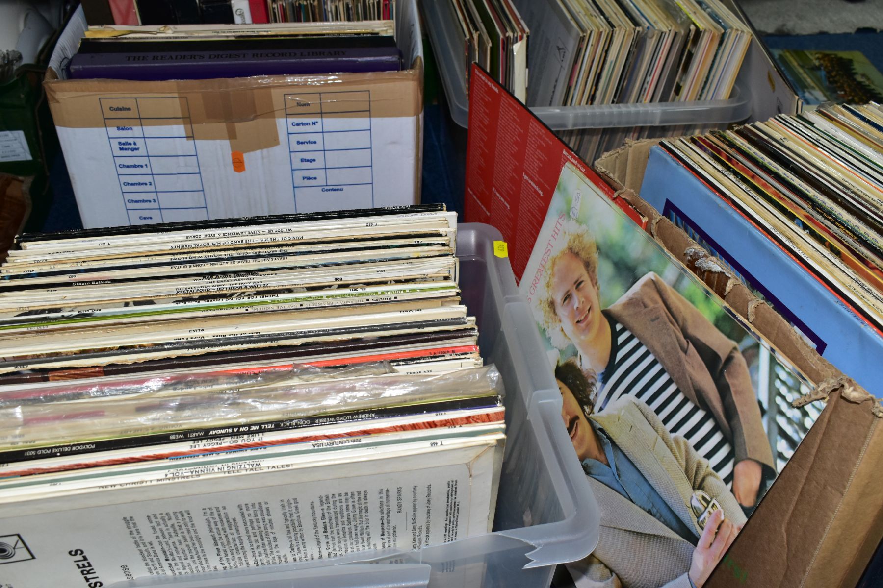 FOUR BOXES OF RECORDS, approximately two hundred and forty vinyl LPs and sets, artists to include - Image 5 of 13