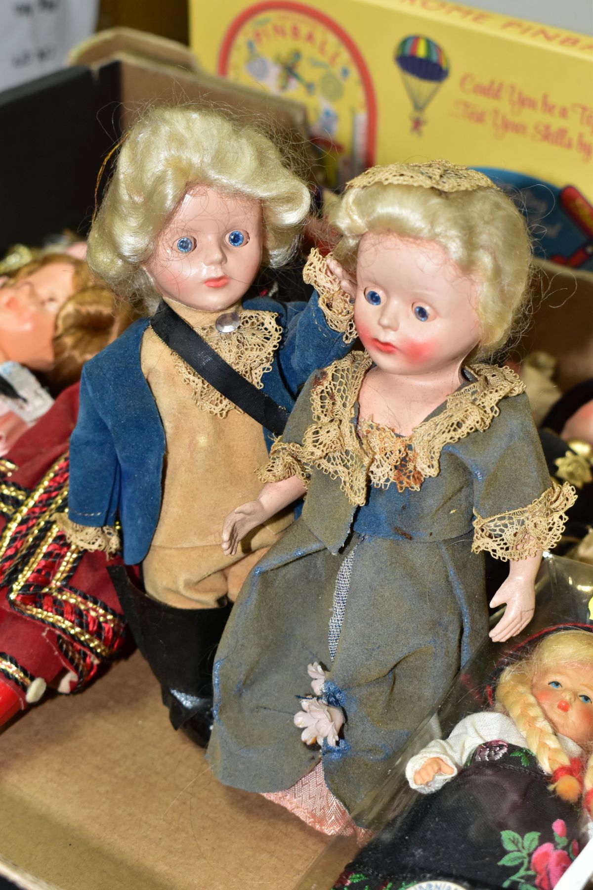 A SMALL QUANTITY OF TOYS AND GAMES, ETC, including a Pelham Puppet SS Tyrolean Girl, with - Image 3 of 7
