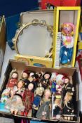 A SMALL QUANTITY OF TOYS AND GAMES, ETC, including a Pelham Puppet SS Tyrolean Girl, with