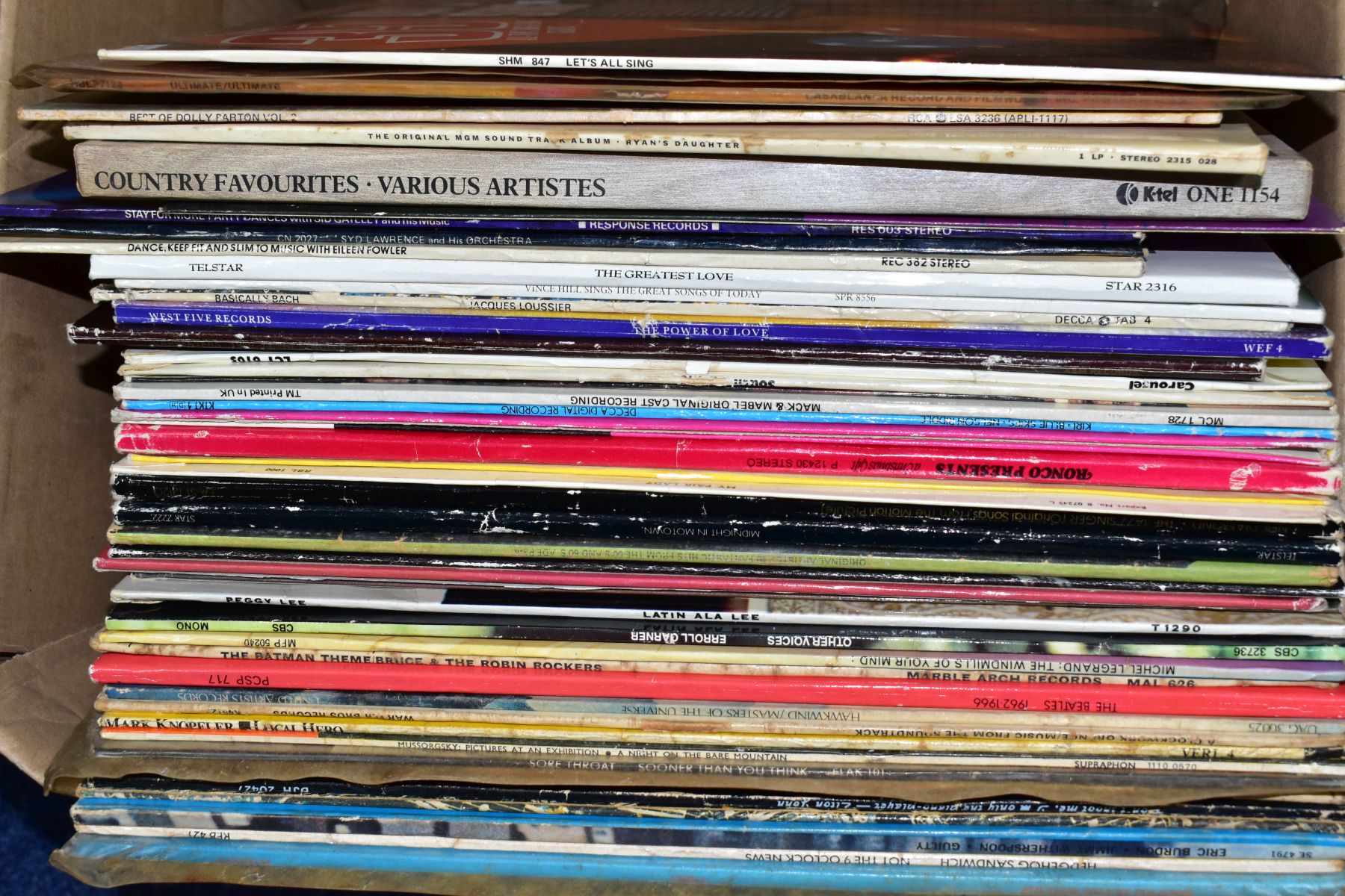 A QUANTITY OF SINGLES RECORDS AND LPS IN FOUR BOXES AND TWO RECORD CASES, artists include The - Image 2 of 8