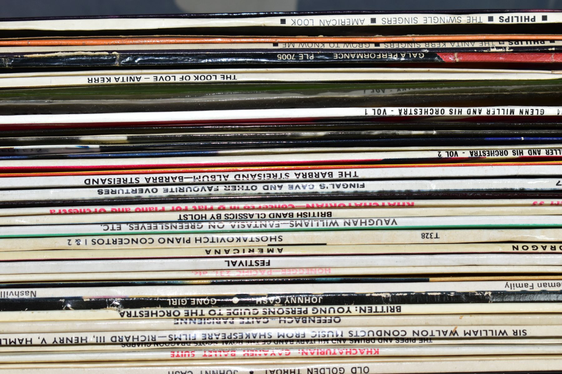 FOUR BOXES OF RECORDS, approximately two hundred and forty vinyl LPs and sets, artists to include - Image 8 of 13