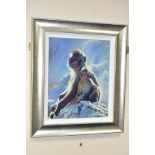 ROLF HARRIS (AUSTRALIAN 1930) 'BACKLIT BABOONS - GIBRALTAR' a limited edition print 32/75, signed