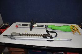 A FLORABEST FHL900D4 LONG REACH ELECTRIC HEDGE TRIMMER (PAT pass and working)