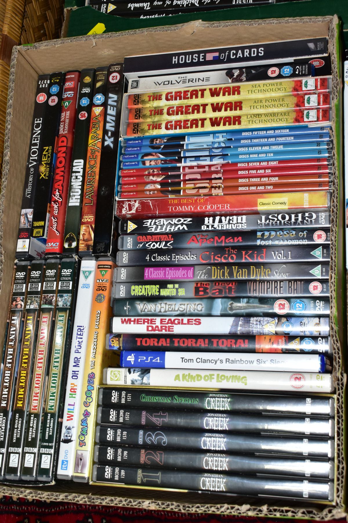 SIX BOXES OF DVDS AND PLAYSTATION GAMES, to include five boxes of DVDs - boxed sets include - Image 5 of 8