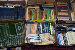 SIX BOXES OF BOOKS, approximately one hundred and fifty books to include 'Charles Dickens: The