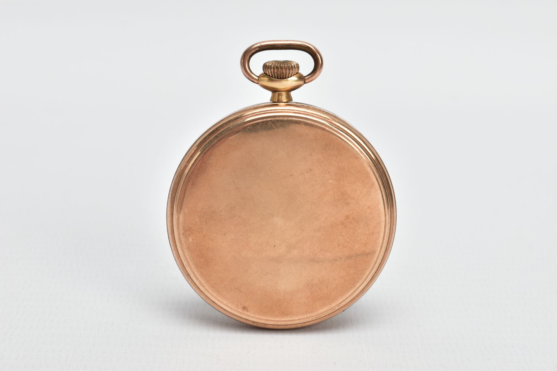 A 'CYMREX' OPEN FACE POCKET WATCH, round silver dial signed 'Cymrex', Arabic numerals, seconds - Image 2 of 4