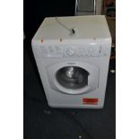 A HOTPOINT HV7L1451 WASHING MACHINE width 60cm x depth 55cm x height 85cm (PAT pass and powers up)