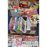 TWO BOXES OF BEANO COMICS AND ANNUALS ETC, to include a run of comics from 2002 to 2009, Beano
