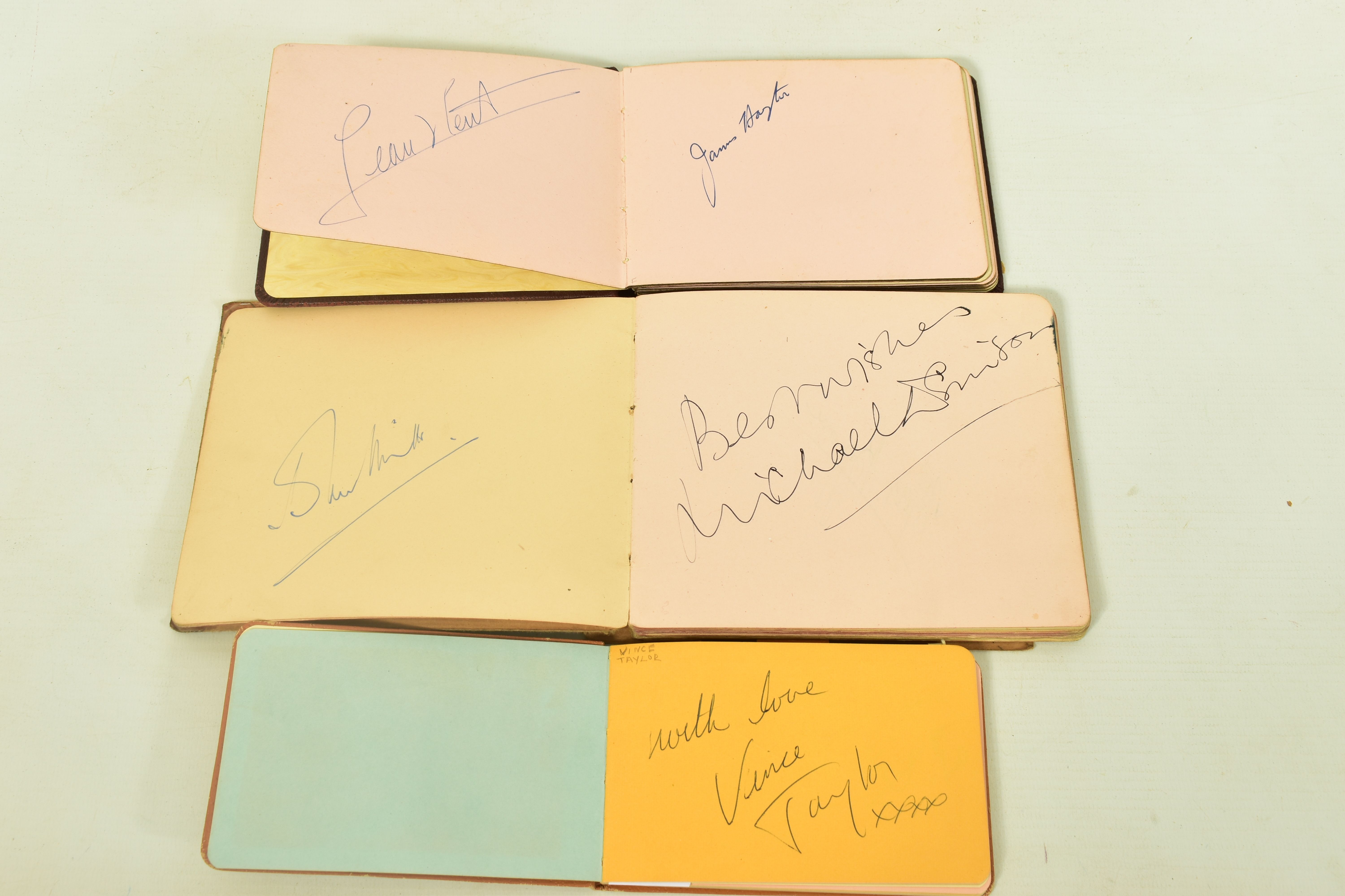 FILM & STAGE AUTOGRAPH ALBUM, a collection of signatures in three autograph albums featuring some of - Image 2 of 10