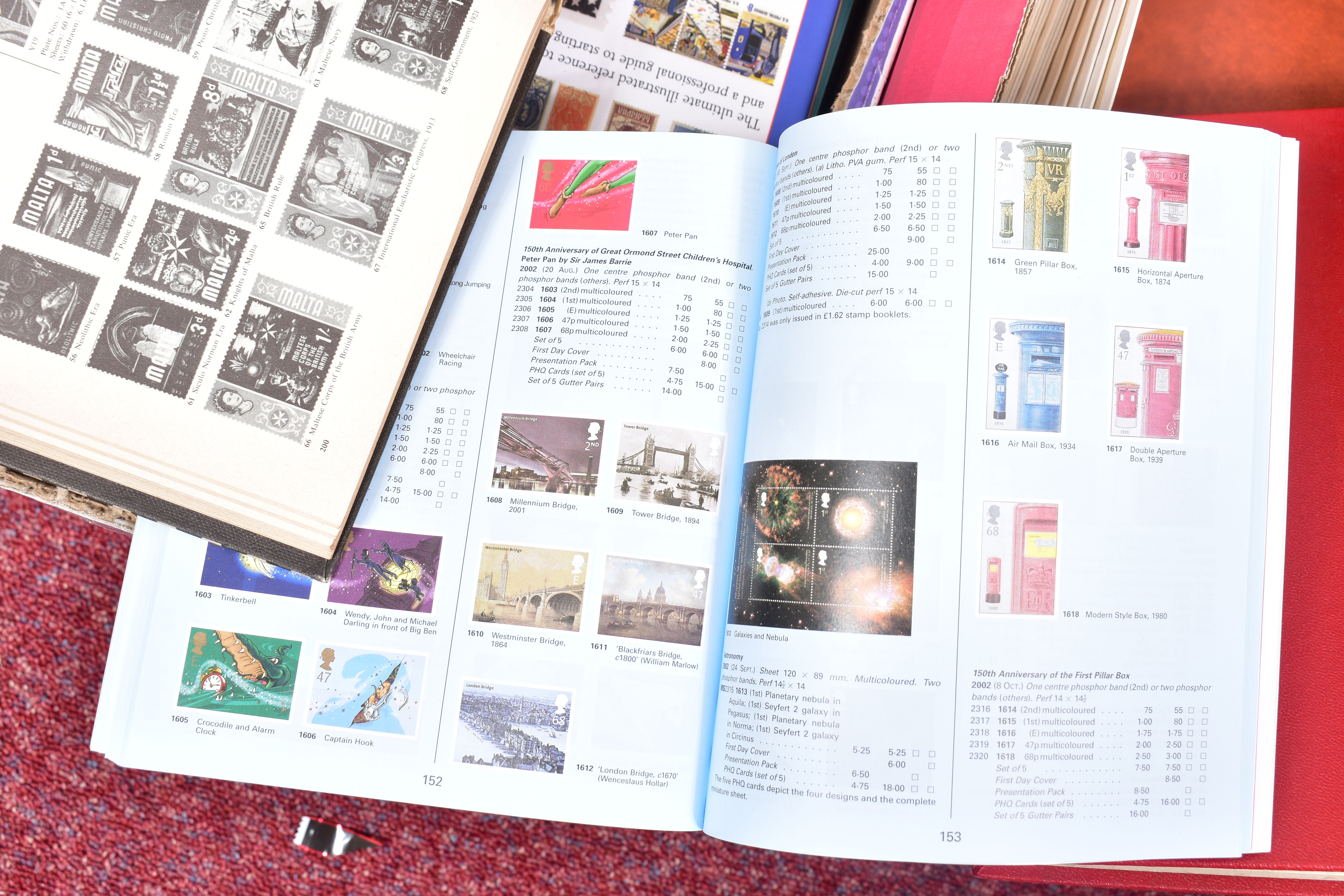 LARGE AND HEAVY COLLECTION OF STAMPS AND PHILATELIC CATALOGUES AND REFEREANCE BOOKS, the stamps - Image 4 of 9