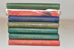 CRICKET YEARBOOKS - YORKSHIRE, vintage Yearbooks for Yorkshire County Cricket Club, 1925, 1926,