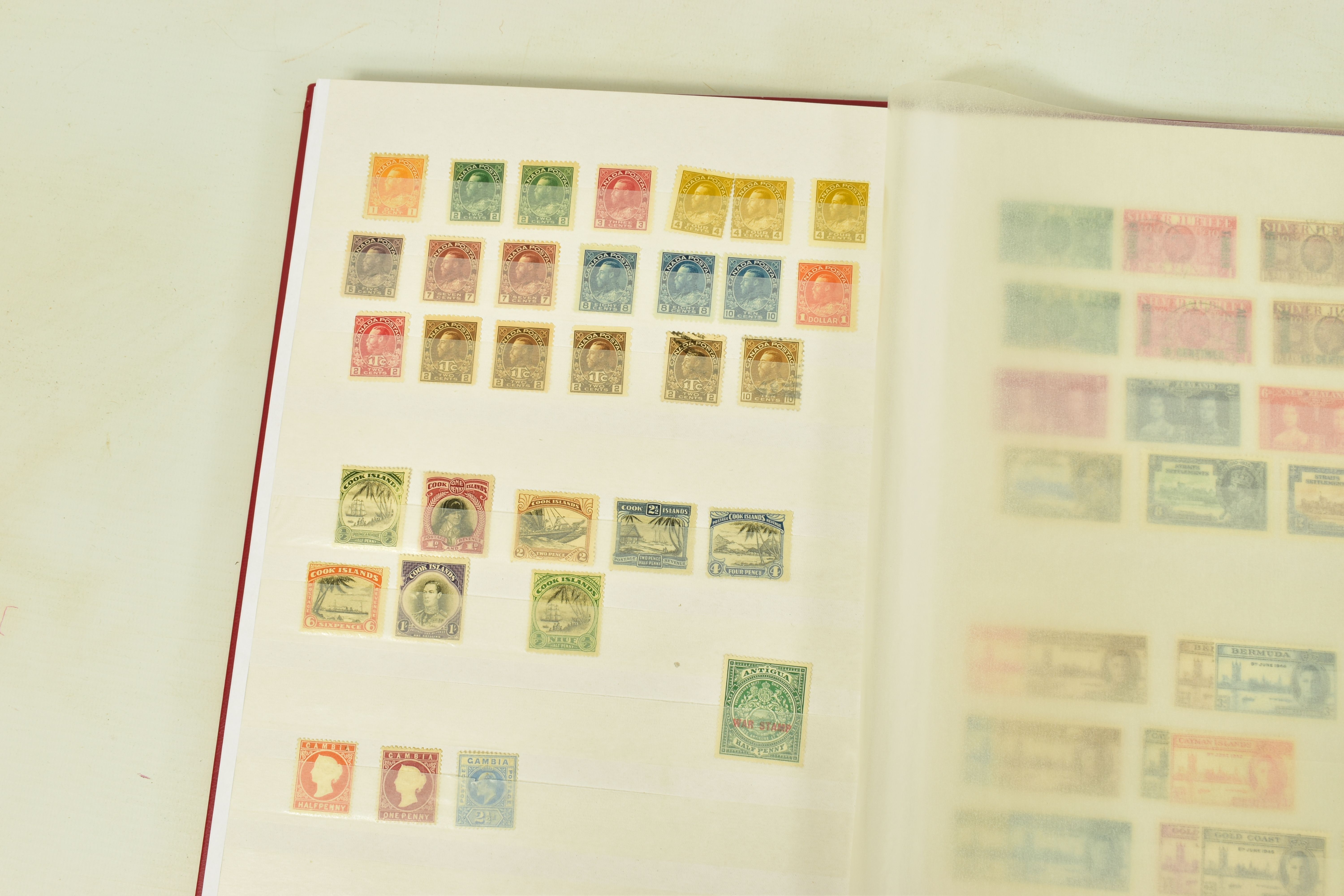 COLLECTION OF COMMONWEALTH STAMPS IN TWO ALBUMS, the first, a stockbook of mainly KGVI/QEII mint and - Image 10 of 27