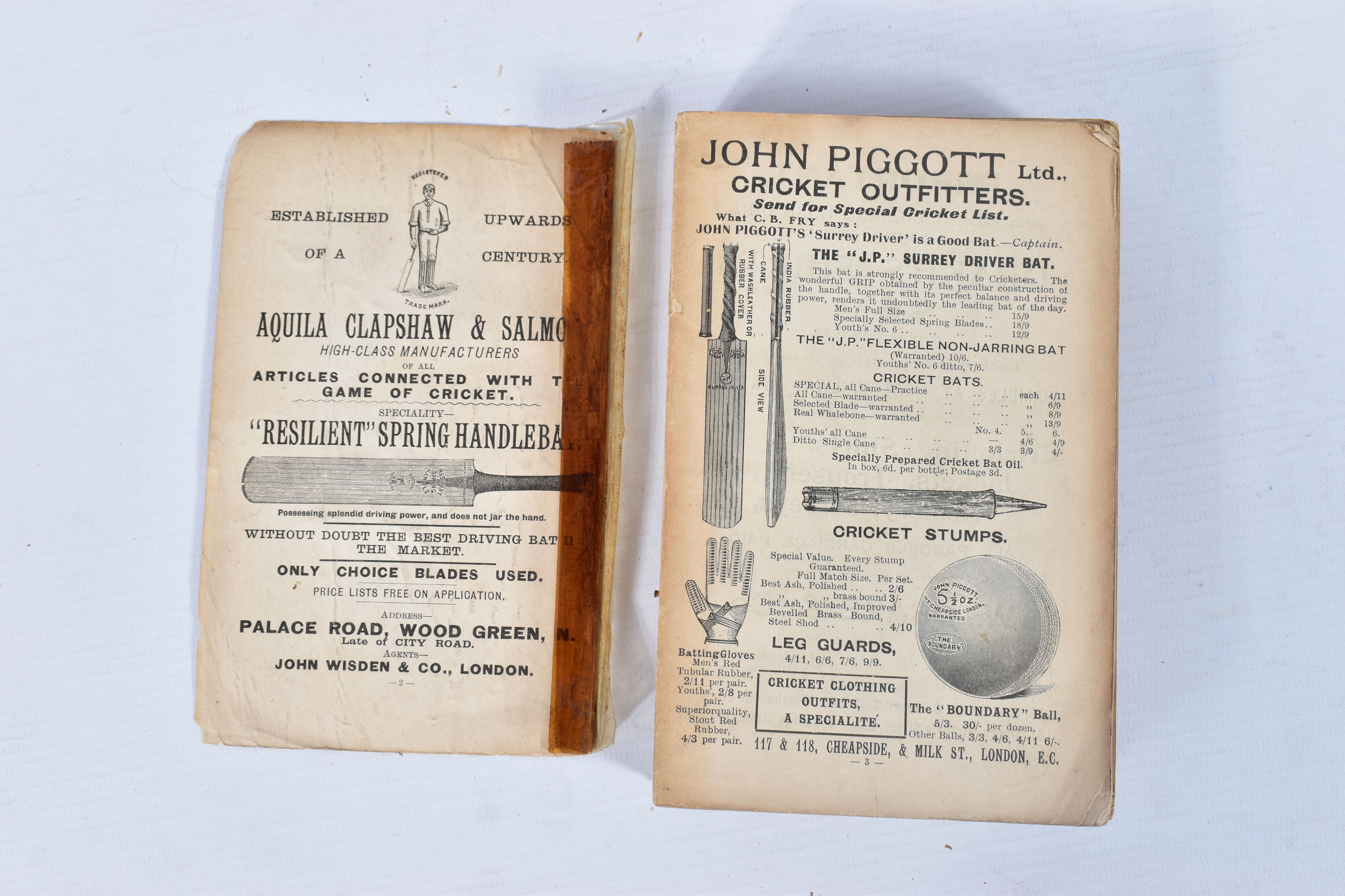 WISDEN; John Wisden's Cricketers' Almanack for 1906, 43rd edition, photographic plate intact, - Image 6 of 9