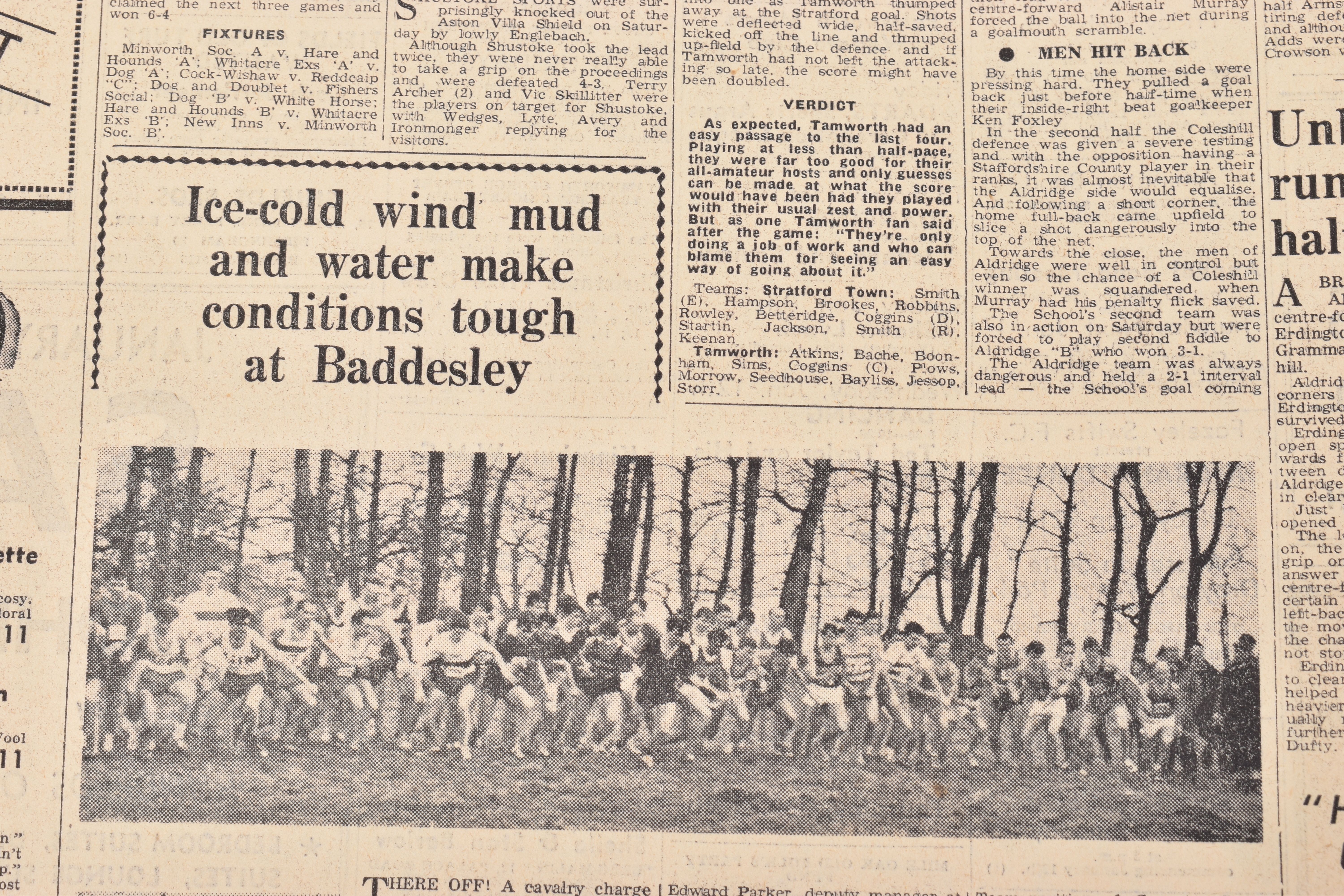 THE TAMWORTH HERALD, an Archive of the Tamworth Herald Newspaper from 1966, the newspapers are bound - Image 9 of 14