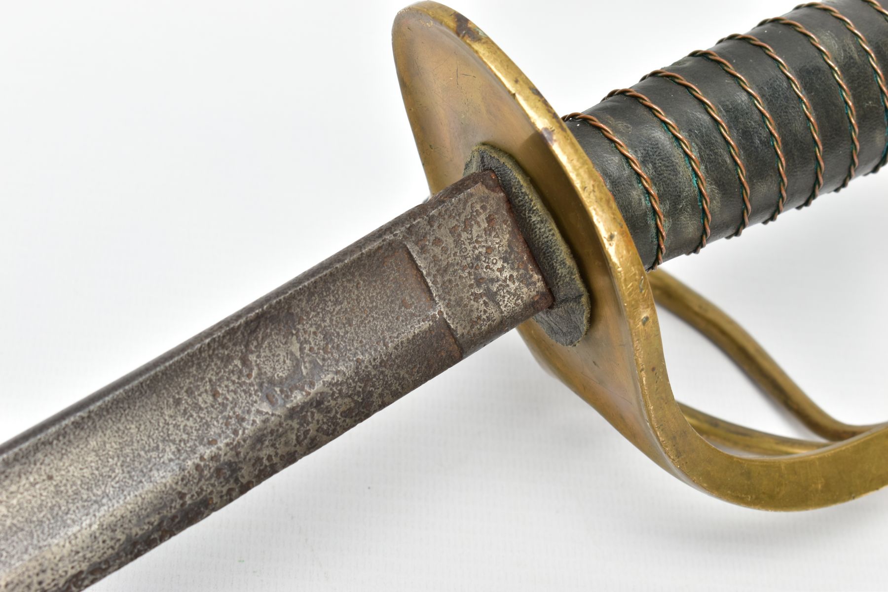 TWO MILITARY SWORDS AND OFFICERS SWAGGER STICK, a Royal Artillery officers sword by Henry - Image 18 of 21