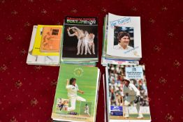 CRICKET - TESTIMONIAL & BENEFIT PROGRAMMES, a large quantity of Testimonial and Benefit