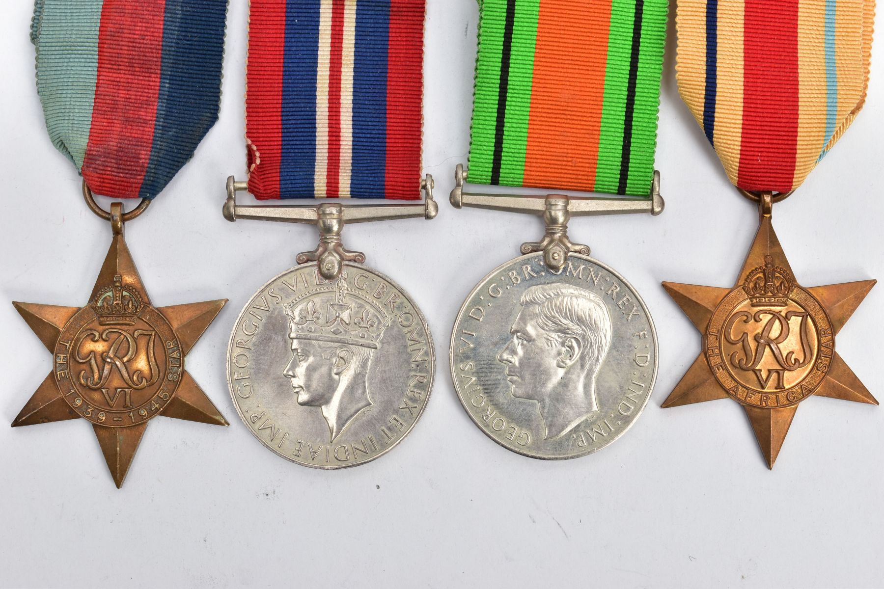 WORLD WAR TWO MEDALS, to include 1939-45, Africa Stars Defence & War medal, loose un-named as - Image 4 of 4