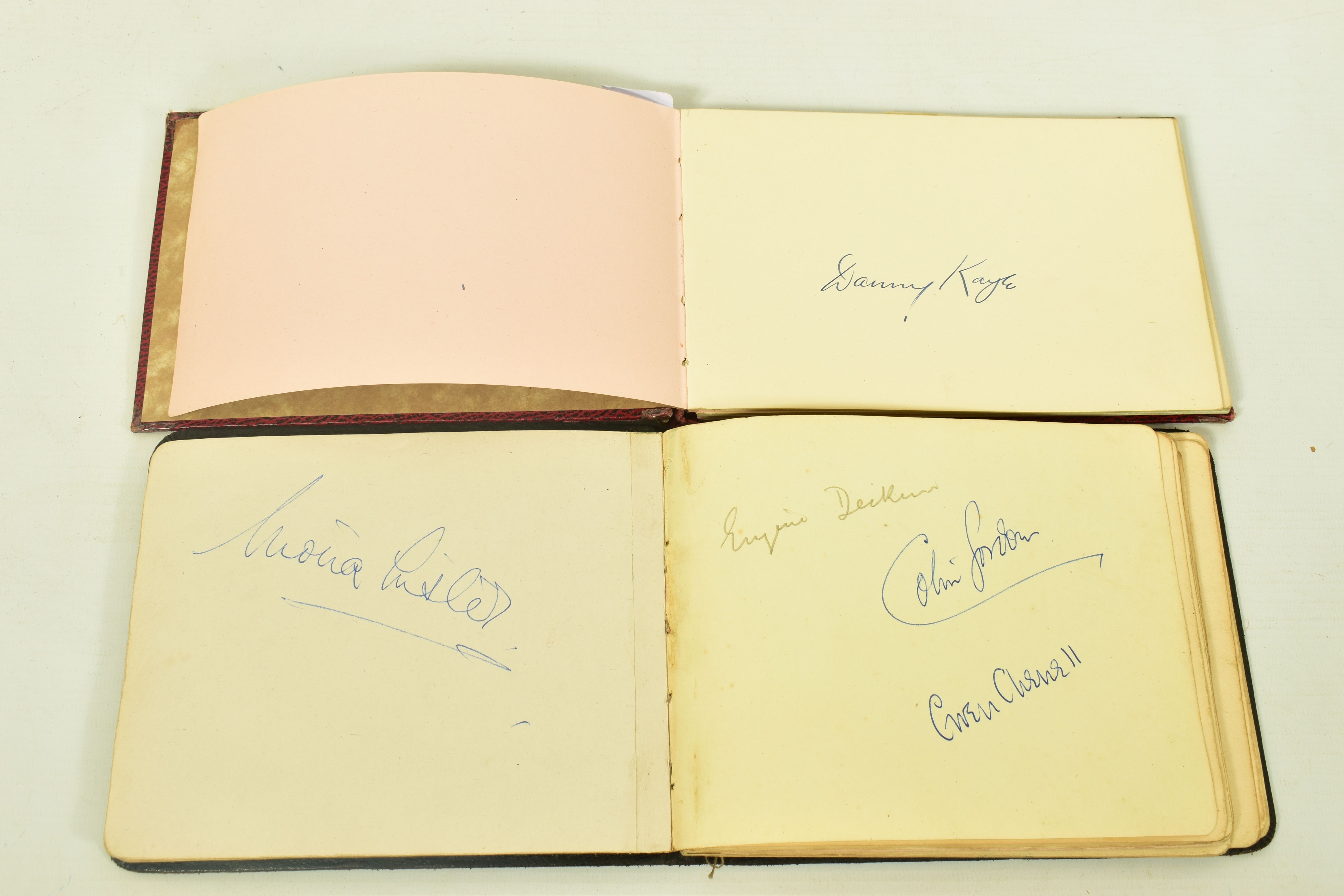 FILM & STAGE AUTOGRAPH ALBUM, a collection of signatures in two autograph albums featuring some of - Image 2 of 11