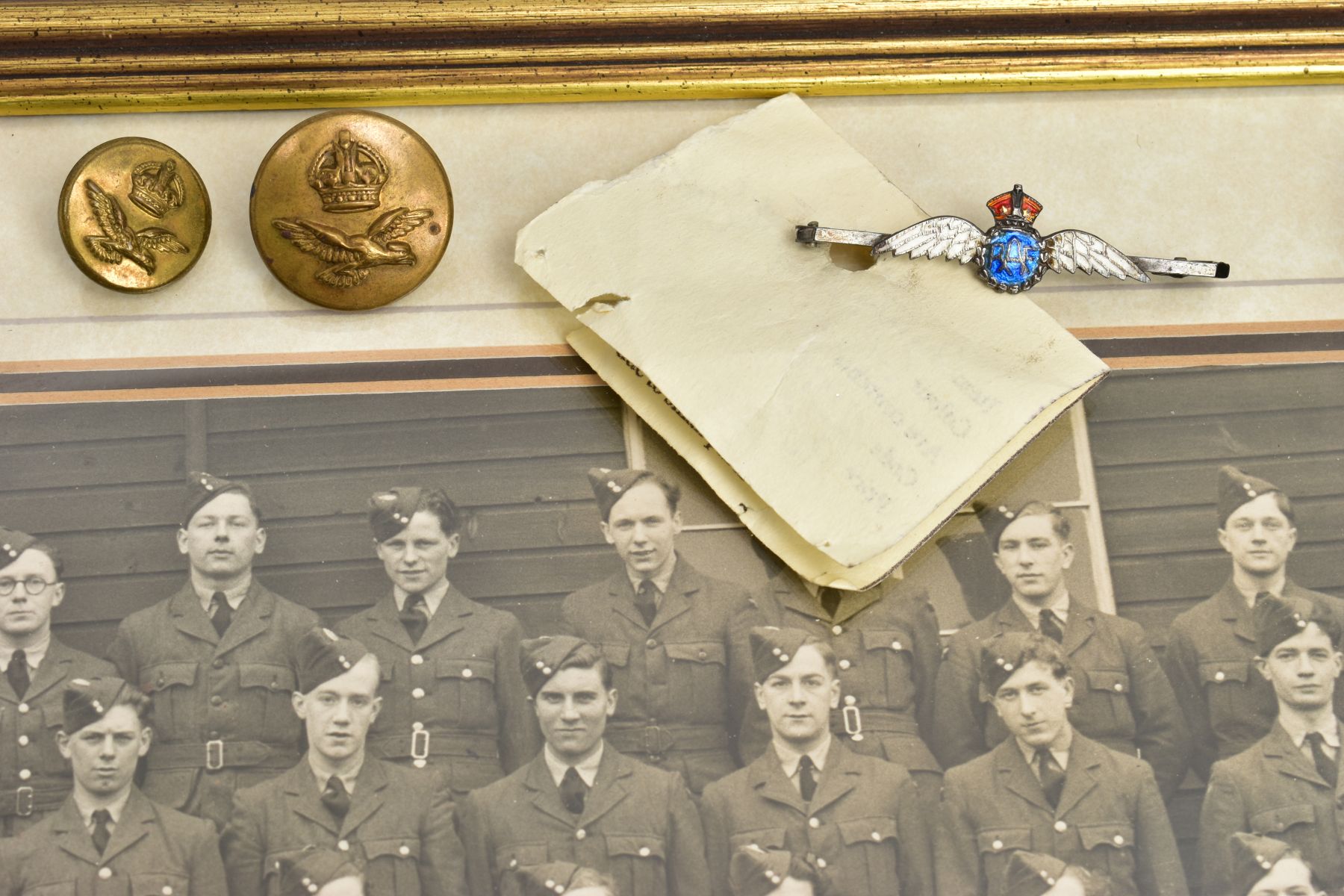 A WORLD WAR ONE ARCHIVE OF MEDALS, DEATH PLAQUE, PHOTOS, etc to include, WWI Victory Medal named - Image 11 of 16