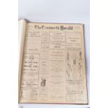 THE TAMWORTH HERALD, an Archive of the Tamworth Herald Newspaper from 1926, the newspapers are bound