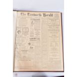 THE TAMWORTH HERALD, an Archive of the Tamworth Herald Newspaper from 1930, the newspapers are bound