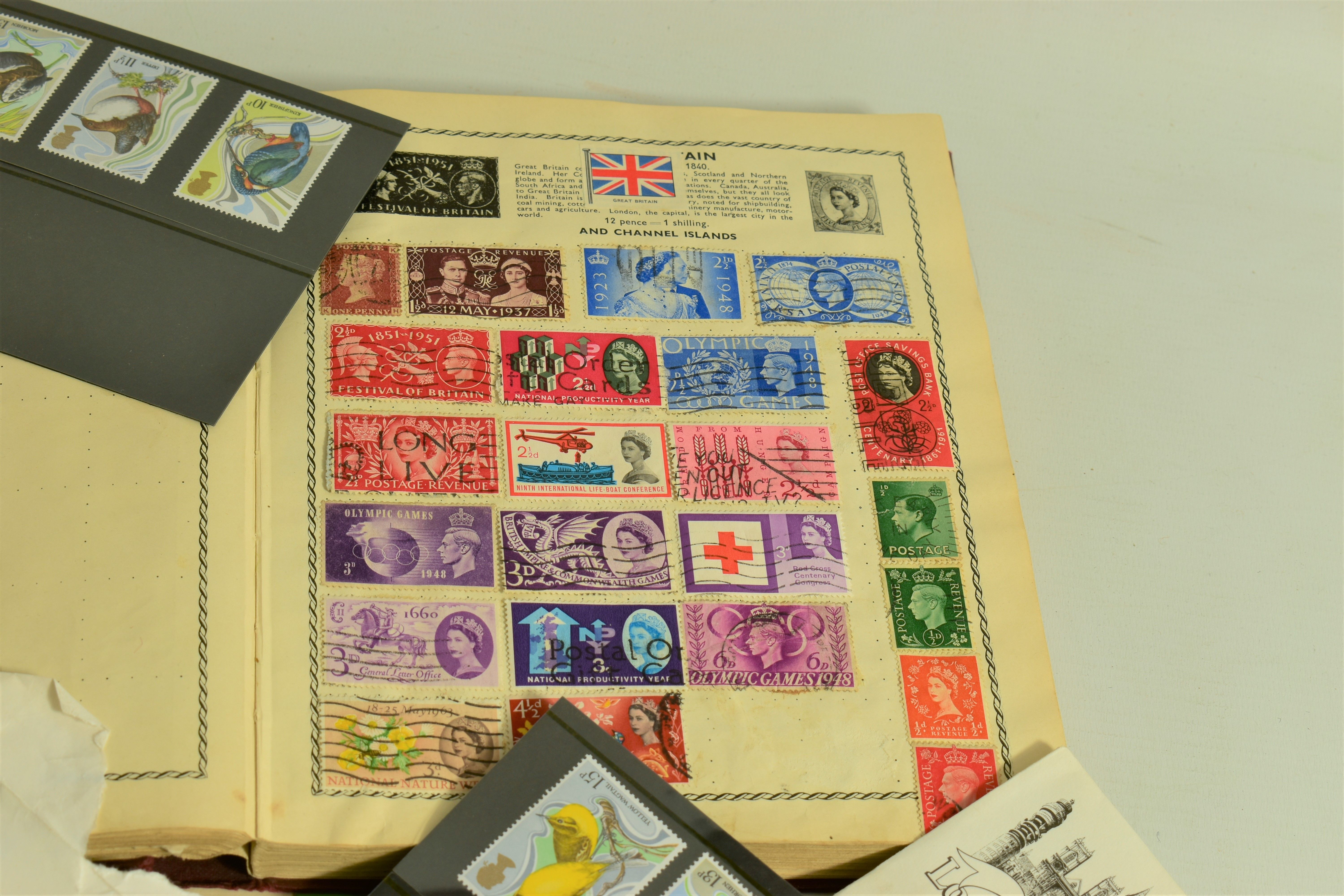 STAMPS, JUNIOR TYPE COLLECTION IN TRIUMPH ALBUM, probably formed in 1950s - Image 3 of 6