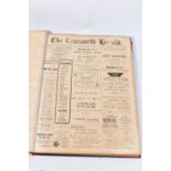 THE TAMWORTH HERALD, an Archive of the Tamworth Herald Newspaper from 1920, the newspapers are bound