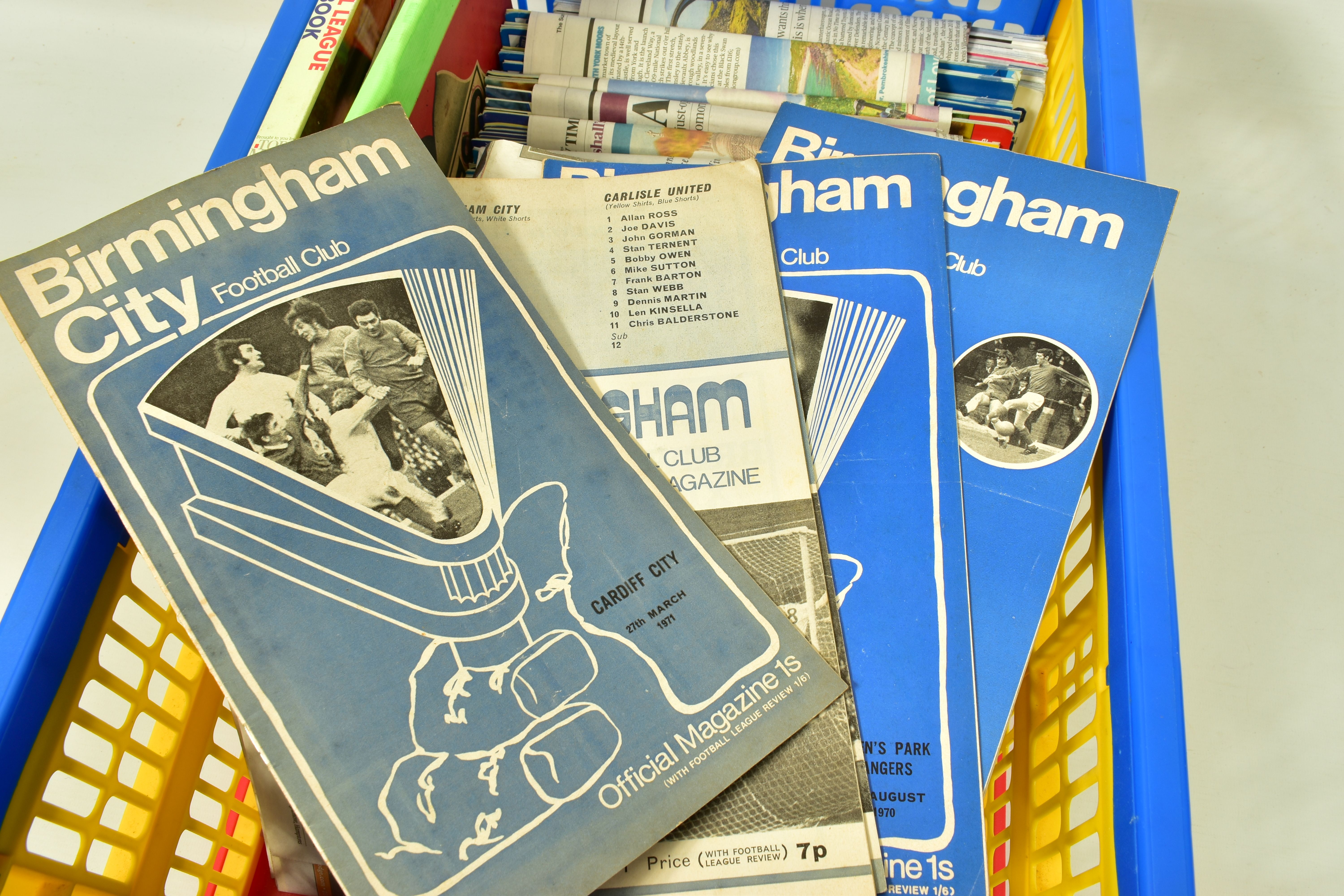 BIRMINGHAM CITY FC, a collection of 266 Birmingham City Football Club Programmes, 1965 - 2014, - Image 5 of 5
