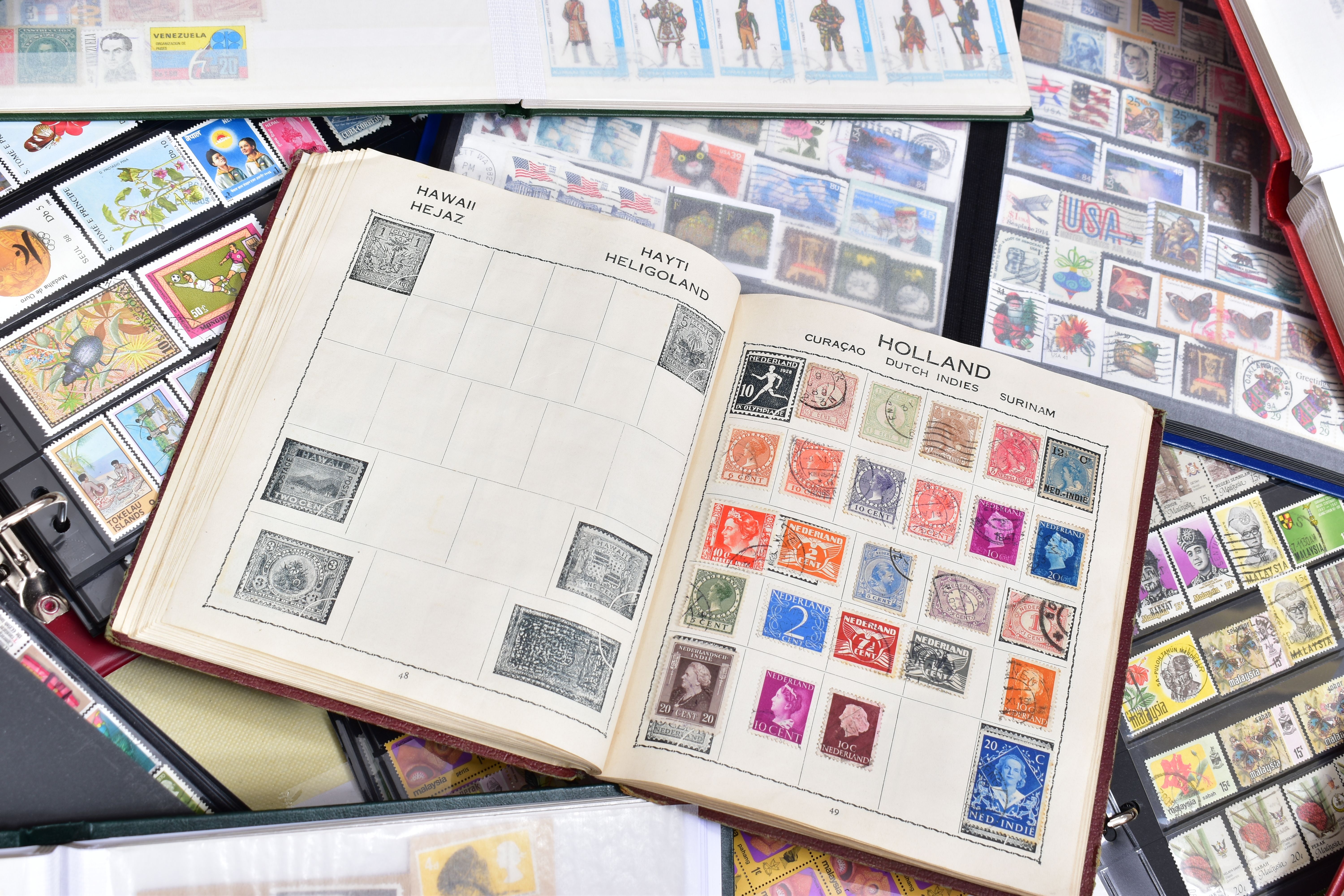 VERY LARGE ACCUMULATION OF STAMPS IN TWENTY STOCKBOOKS, three Hagner type albums and three older - Image 2 of 10