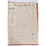 THE TAMWORTH HERALD - WAR YEAR EDITION, an Archive of the Tamworth Herald Newspaper covering 1945,