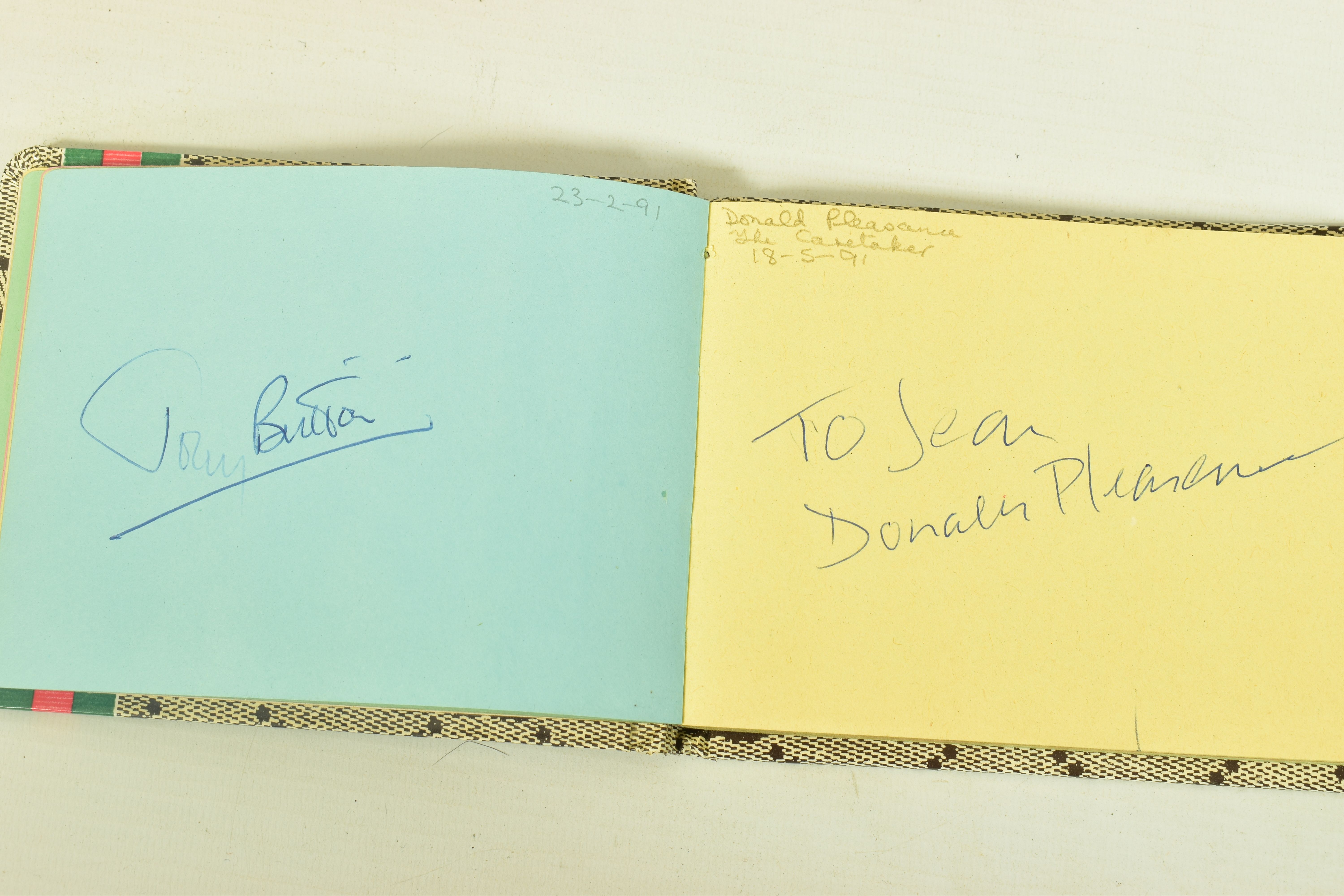 FILM & STAGE AUTOGRAPH ALBUM, a collection of signatures in two autograph albums featuring some of - Image 8 of 8