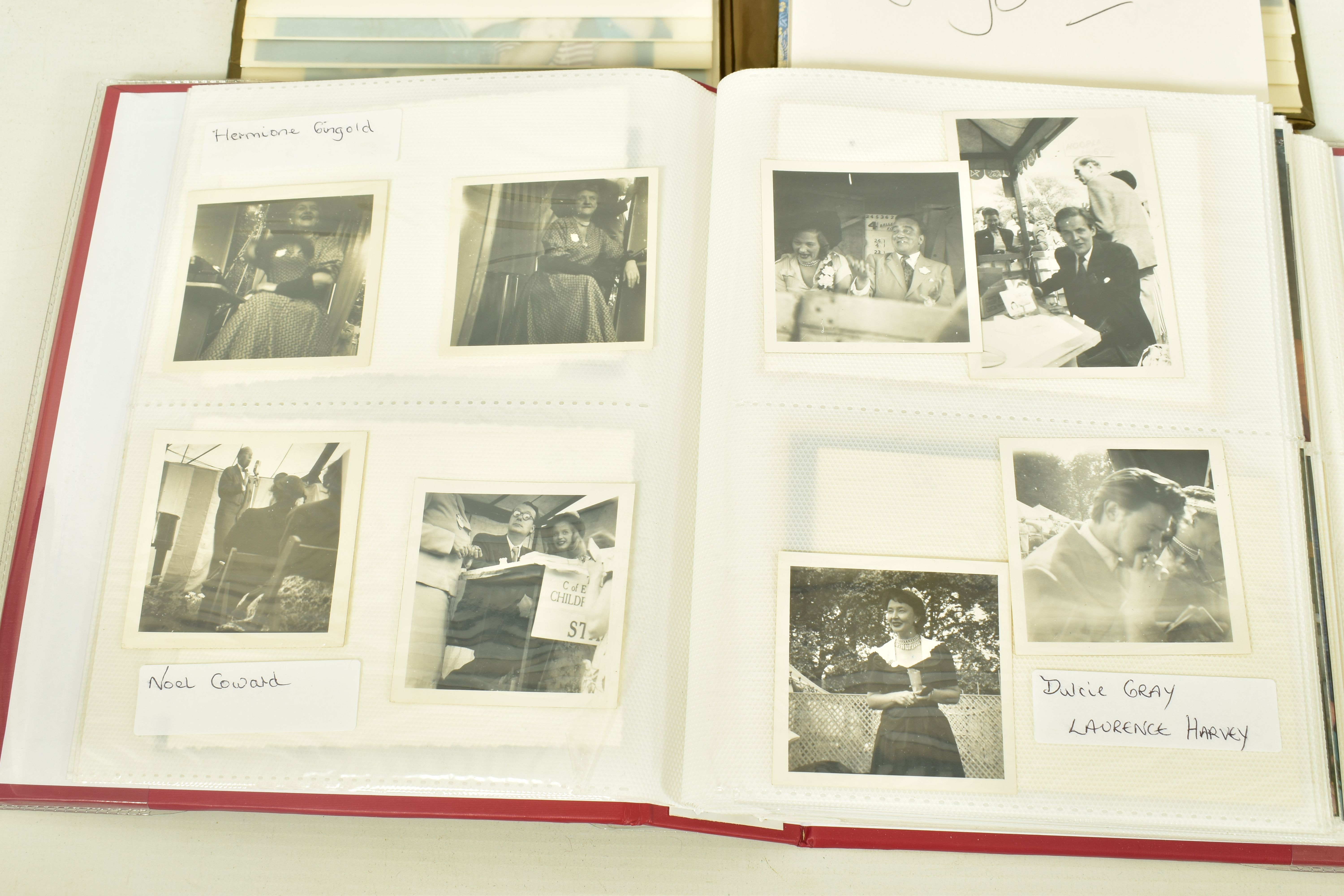 FILM, TELEVISION & STAGE AUTOGRAPH ALBUM & PHOTOGRAPHS, a collection featuring one album of - Image 5 of 17