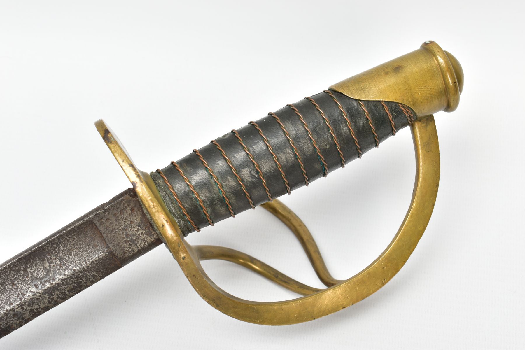 TWO MILITARY SWORDS AND OFFICERS SWAGGER STICK, a Royal Artillery officers sword by Henry - Image 21 of 21