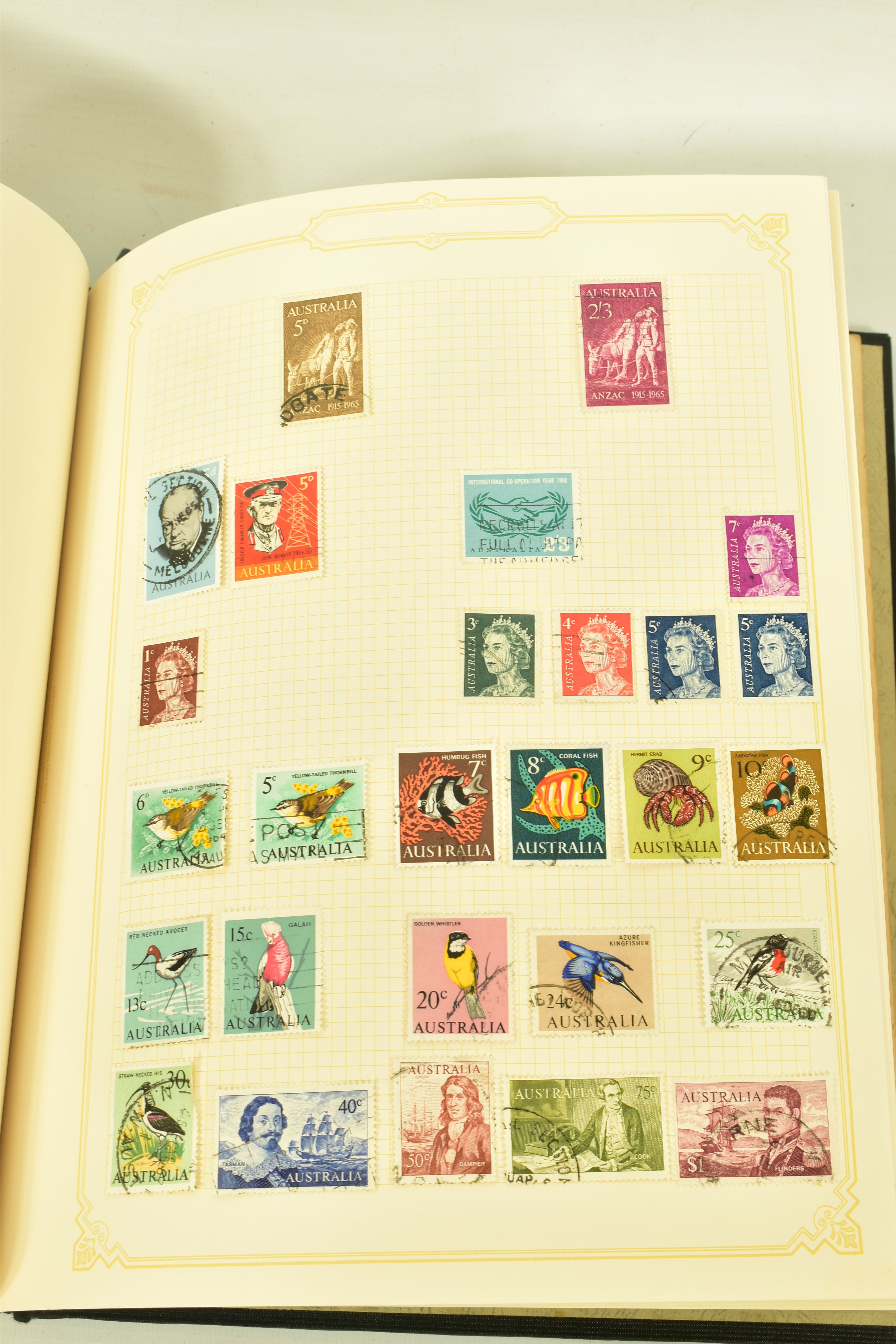 COLLECTION OF COMMONWEALTH STAMPS IN TWO ALBUMS, the first, a stockbook of mainly KGVI/QEII mint and - Image 21 of 27