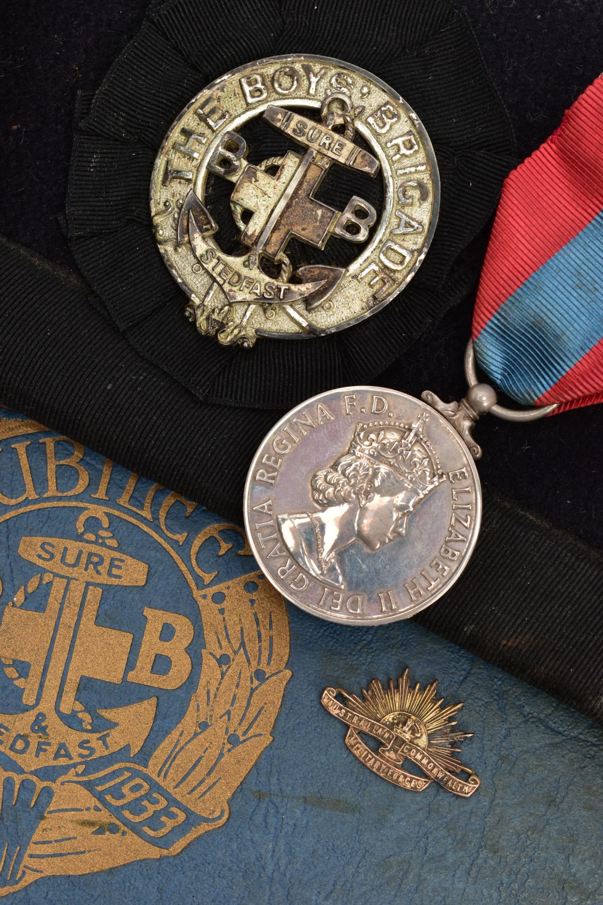 A SMALL ARCHIVE OF MEDAL & MATERIAL RELSATING TO SERVICE IN THE BOYS BRIGADE, to include copies of - Image 3 of 7