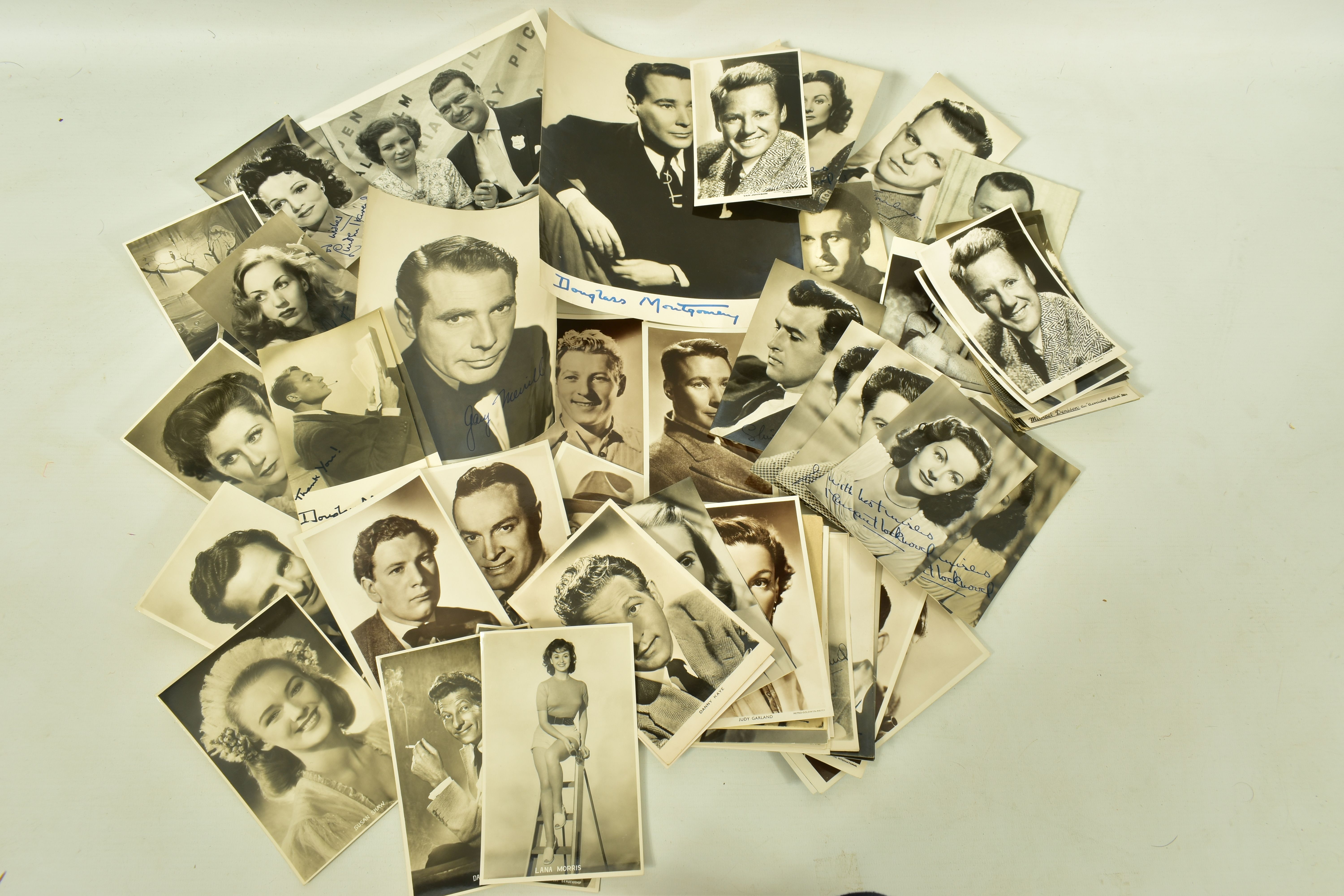 FILM STAR PHOTOGRAPHS, a collection of approximately Ninety 'Picturegoer' series type photocards,