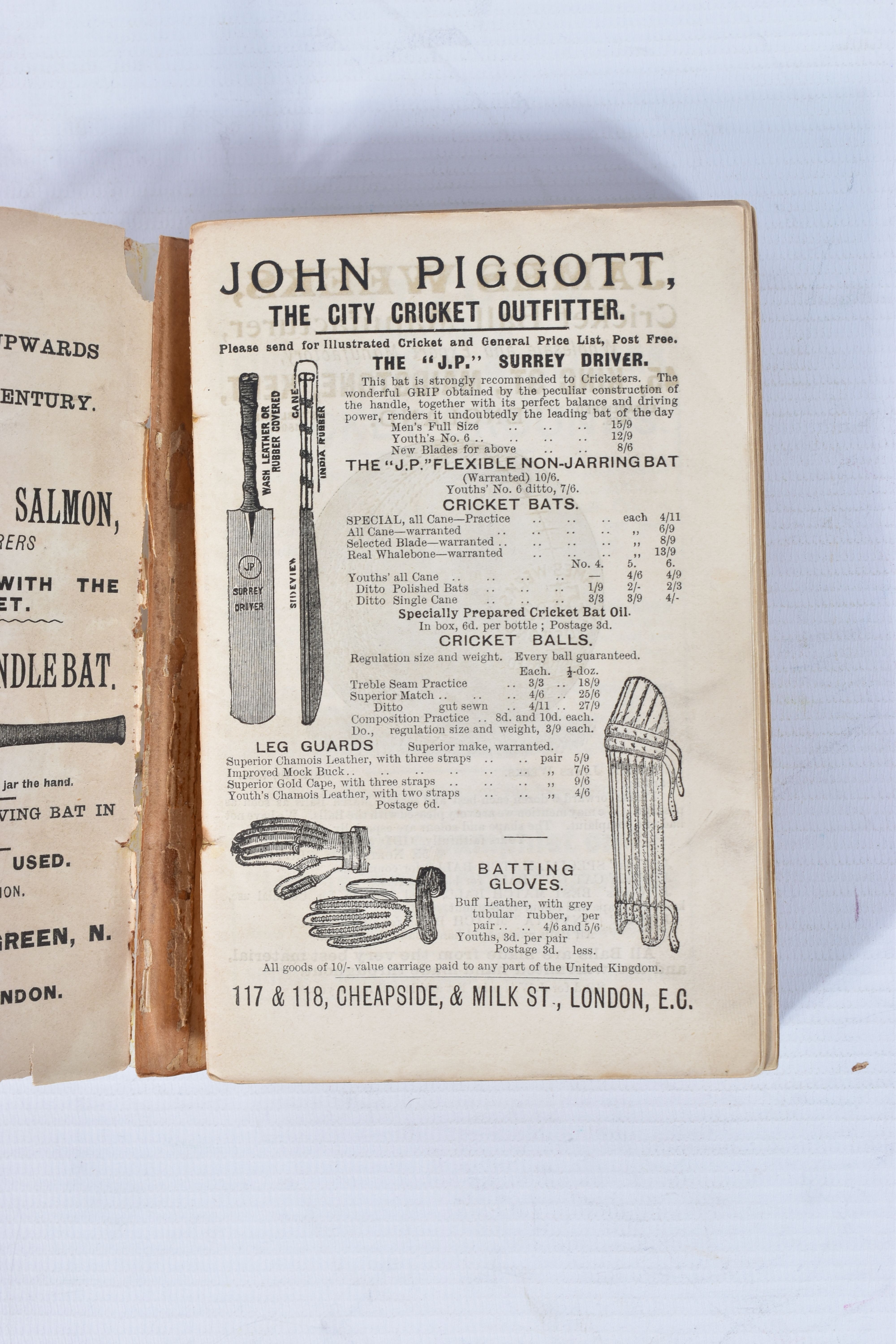 WISDEN; John Wisden's Cricketers' Almanack for 1899, 36th edition, photographic plate intact, - Image 4 of 7