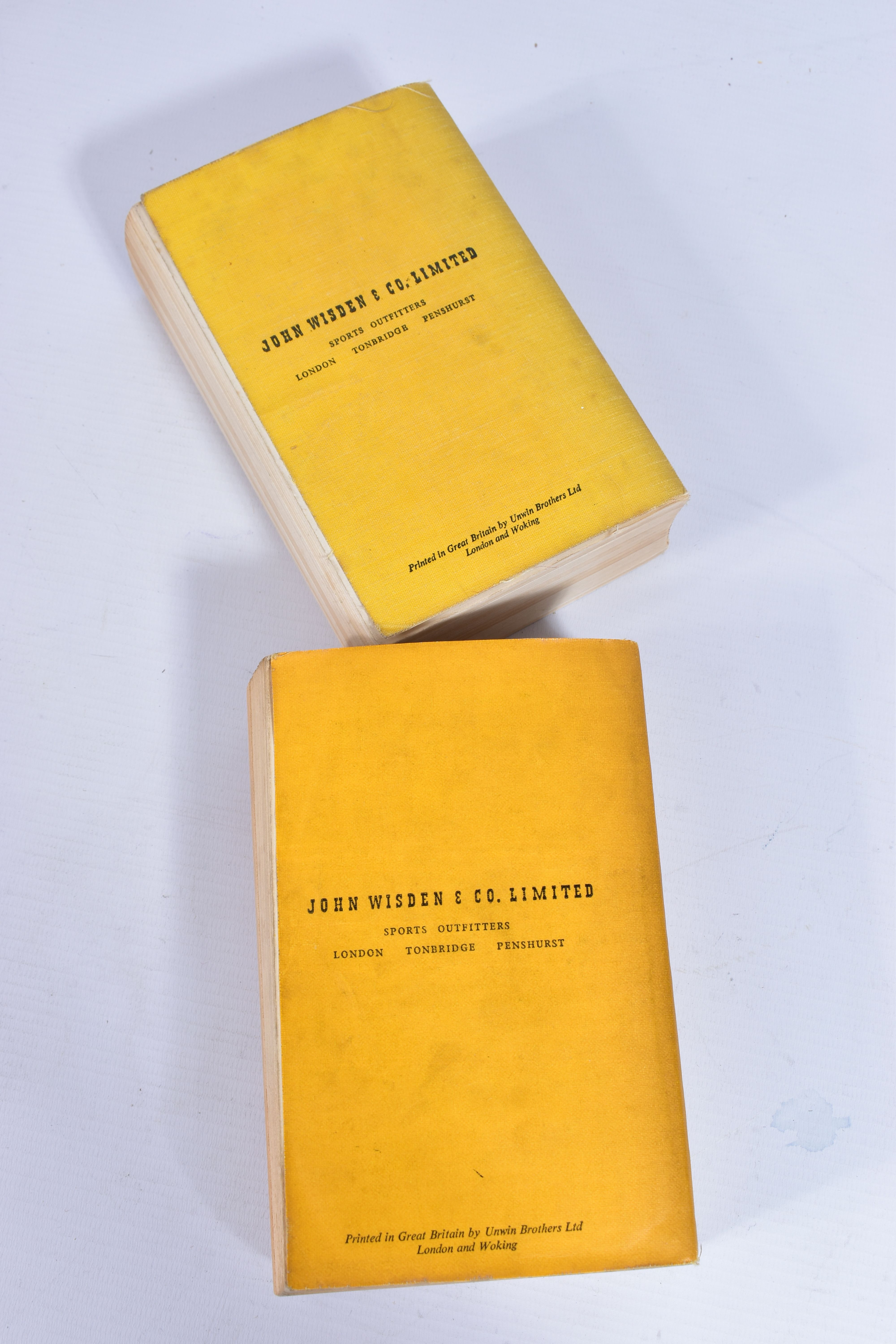 WISDEN CRICKETERS' ALMANACK 1948 AND 1949, 85th and 86th editions, original limp cloth covers, good - Image 3 of 6