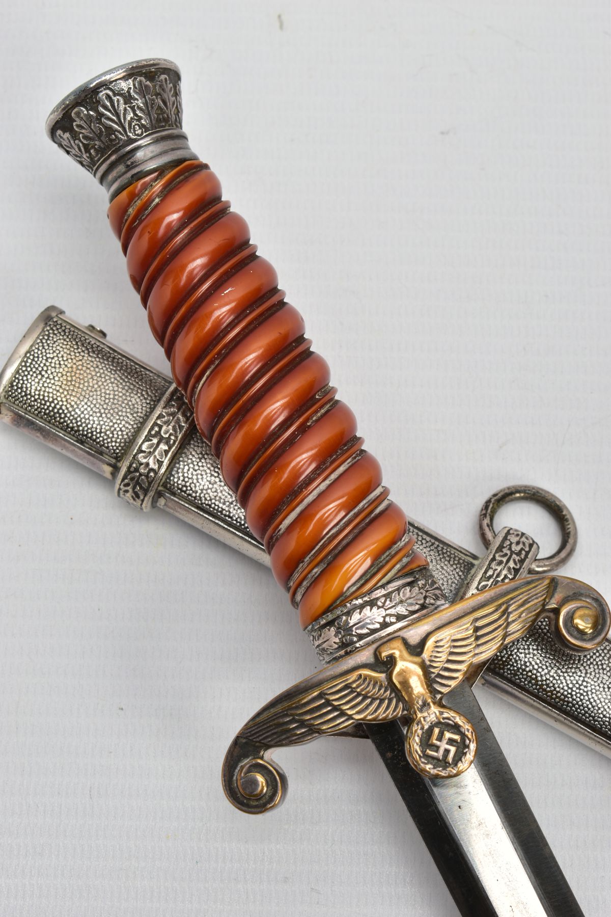 GERMAN 3RD REICH ARMY HEER DRESS DAGGER, WWII period by Carl Eickhorn, Solingen, with etched maker - Image 2 of 7