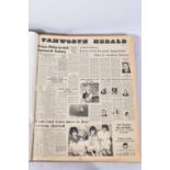 THE TAMWORTH HERALD, an Archive of the Tamworth Herald Newspaper from 1968, the newspapers are bound