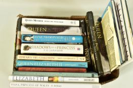 BOOKS, a collection of fourteen Royal titles featuring biographies on the Queen, the Queen Mother